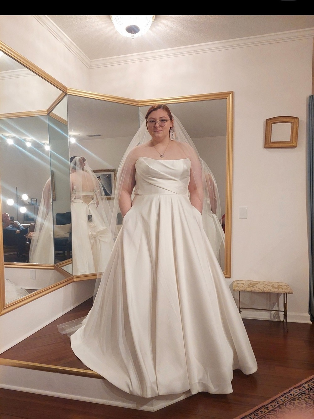 Justin Alexander wedding dress size 20